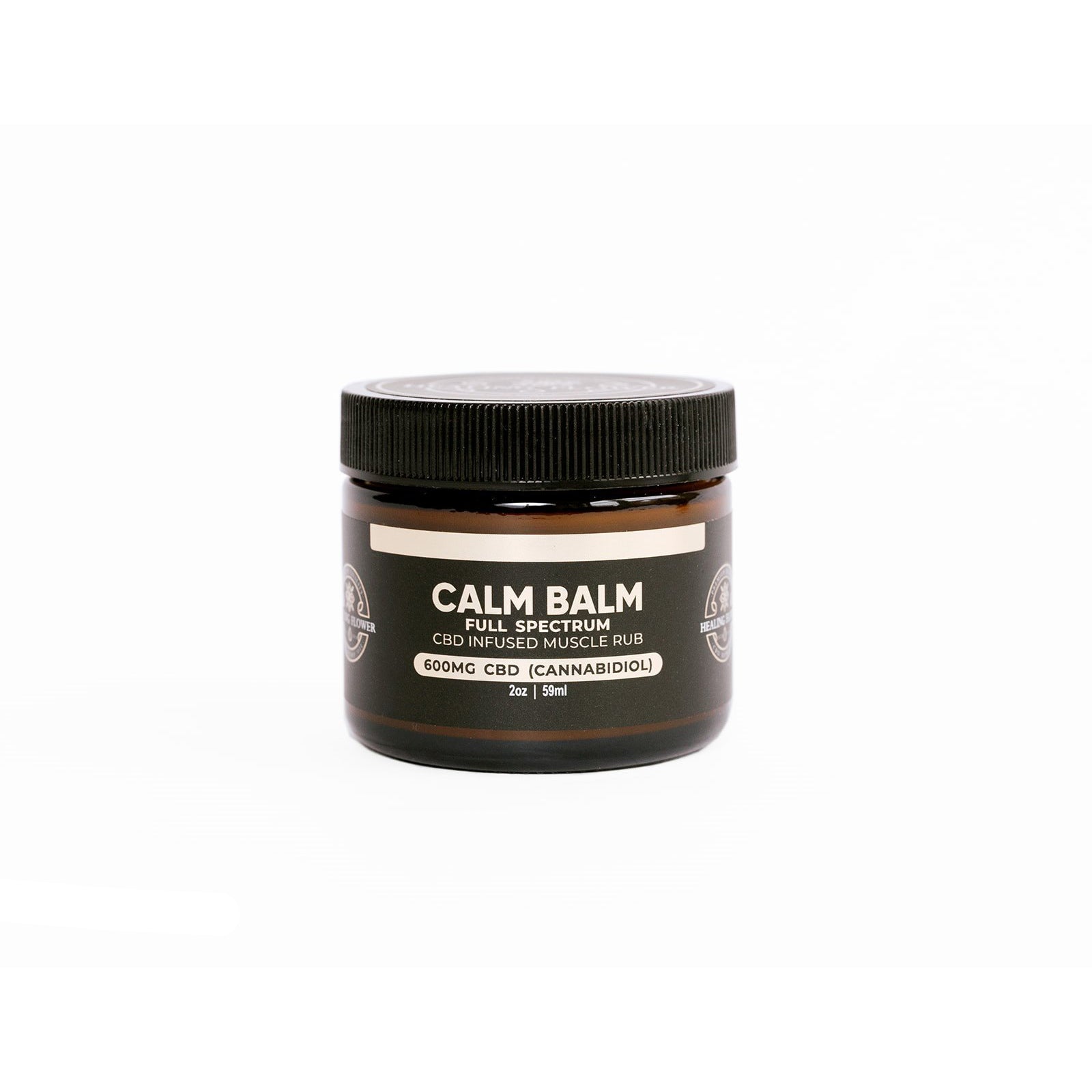 Full Spectrum Hemp CBD Calm Balm Muscle Cream - Healing Flower